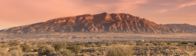Sandias at dusk © Jesse Wolfe