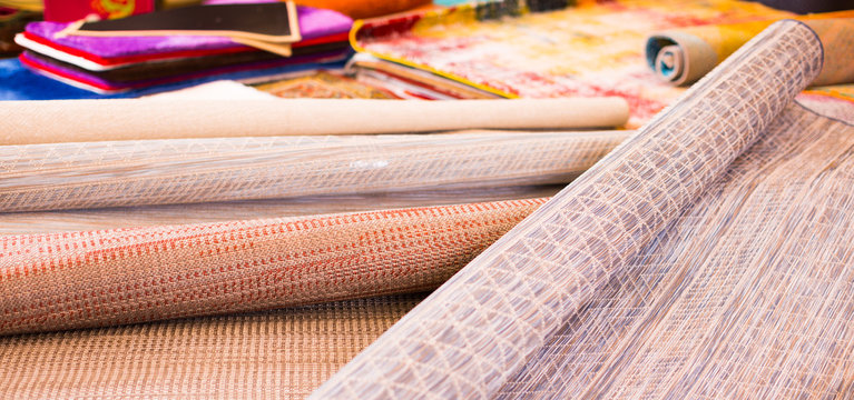 Image of  wicker organic bamboo carpets