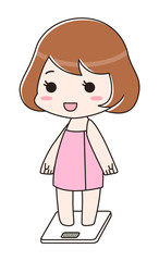 バスタオルを巻いた女性