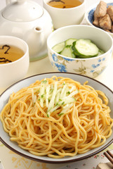 Taiwan's famous food-Cold noodles  