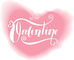 Happy Valentine's day graphic background. Postcard, Greetings.