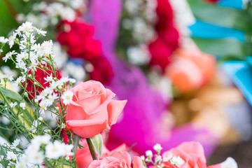 Bouquet made of roses