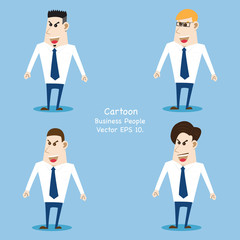 Businessman cartoon design, Vector Illustration EPS 10.