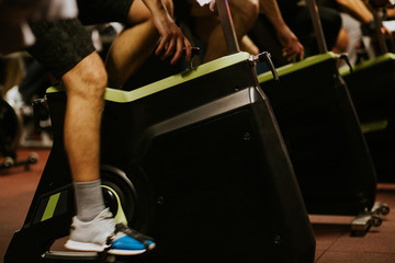 Obraz premium spin class