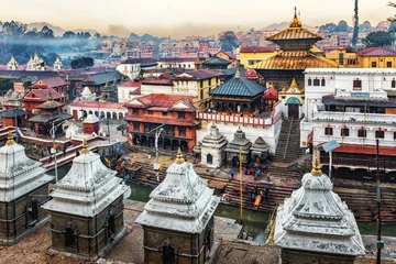 Fotobehang Pashupatinath Temple, Kathmandu, Nepal © Ingo Bartussek