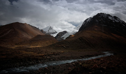 The natural scenery of Tibet in China