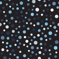 Circle pattern. Seamless vector