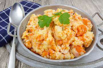 purée de carottes