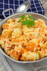 purée de carottes