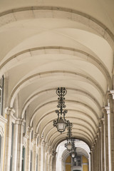 Fototapeta premium Commerce Square - Praca do Comercio, Lisbon