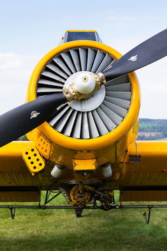 Zlin Z-37 Cmelak Czech agricultural airplane used as crop duster