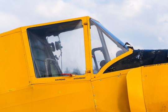 Zlin Z-37 Cmelak Czech agricultural airplane used as crop duster