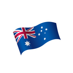 Australia flag, vector illustration