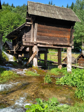 Small Watermills In Rural Bosna And Hercegovina