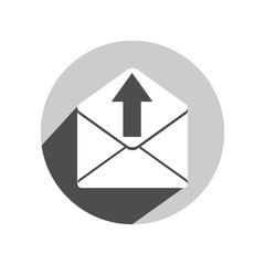 Mail icon. Vector Illustration