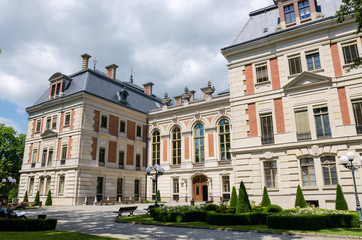 Fototapeta na wymiar The Castle Museum in Pszczyna, Poland