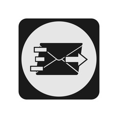 Mail icon. Vector Illustration
