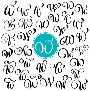 Cursive W Images – Browse 584 Stock Photos, Vectors, and Video | Adobe Stock
