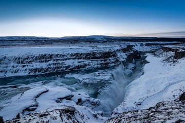 Gullfoss Waterfall