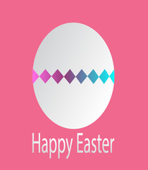 Easter egg background ultra violet vector 