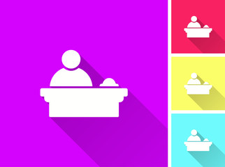 Conference - vector icon.