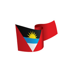 Obraz premium Flag of Antigua and Barbuda