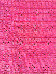 Handmade crochet texture background