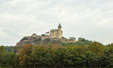 Fototapeta na wymiar Castle Kuneticka Hora in the Czech Republic