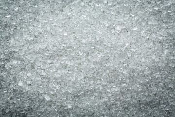 Fine granulated sugar macro background