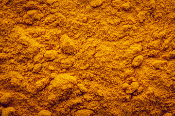 Turmeric powder macro Background