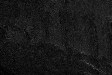 Fototapeta premium Dark grey black slate background or texture.