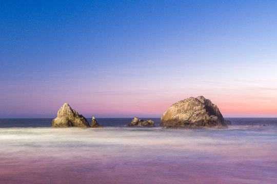 Seal Rocks, Sutro Baths, San Francisco, California, United States, North America