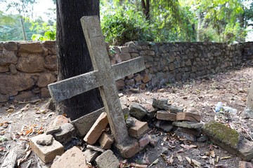 Obraz premium Friedhof aus dem 18 Jhr.