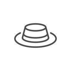 Hat line icon