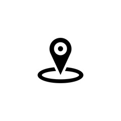 Map pin vector icon