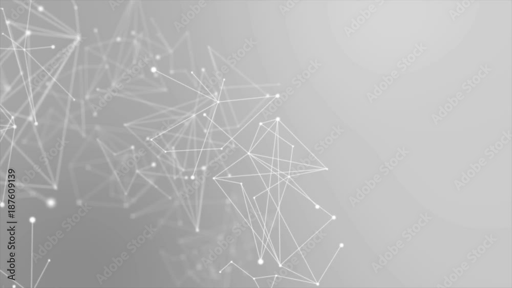 Poster 4k abstract background dot circle with connection for futuristic network cyber connect concept with 