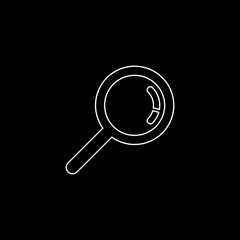 Magnifier vector icon