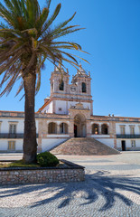 The church of Nossa Senhora da Nazare. Nazare. Portugal