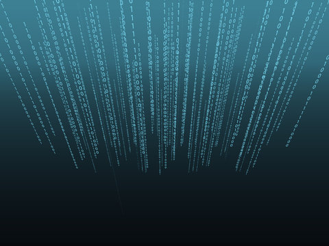 Binary code background