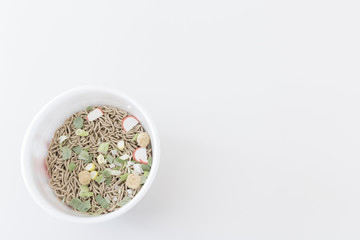 カップ麺　蕎麦