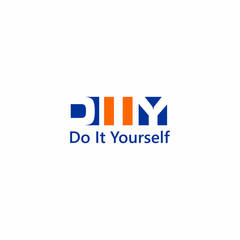 DIY Do It Your Self Letter Initial Logo Vector