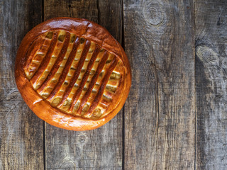 Homemade apple pie