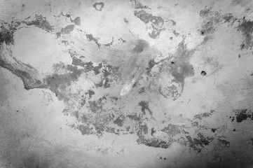 Old cracked stone wall monochrome background for design