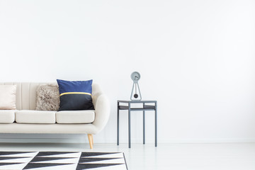 Living room with empty space