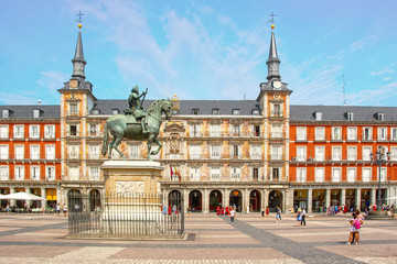 Obraz premium Plaza Mayor Madrid