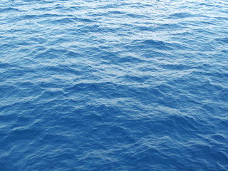 blue sea water, close-up nature background