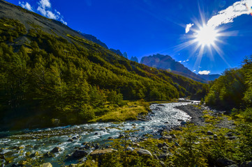 Rio Ascencio, Torres Del Paine, Chili