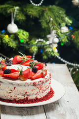 Homemade cake Red Velvet