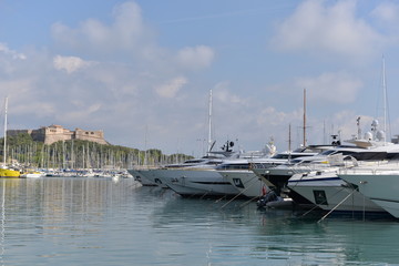 アンティーブの風景　antibes
