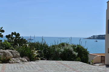 アンティーブの風景　antibes